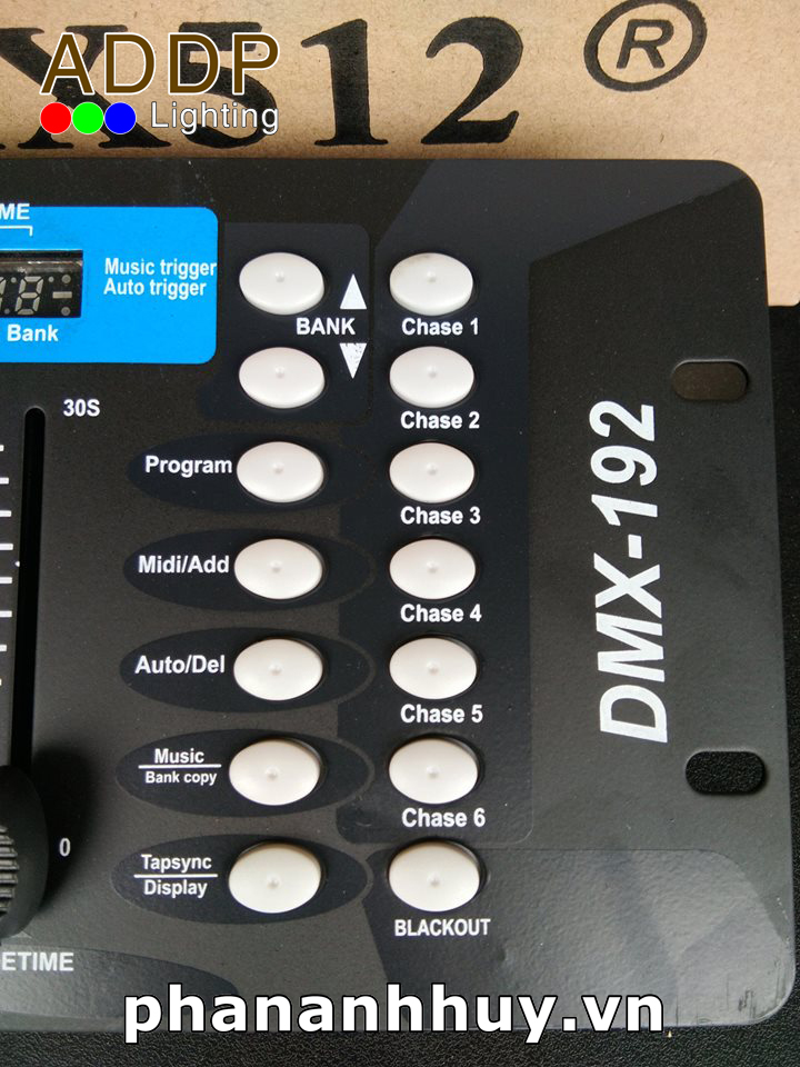 Bàn điều khiển ánh sáng DMX 192