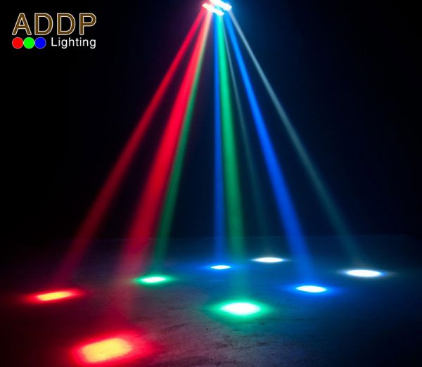 Đèn LED xoay sôi động cho phòng karaoke Spider