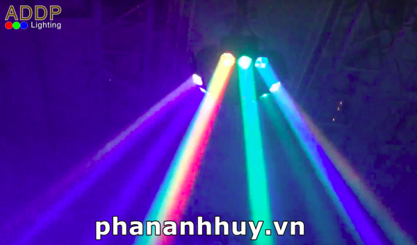 Đèn LED Trang Trí Phòng Karaoke 9 mắt SpiderLED