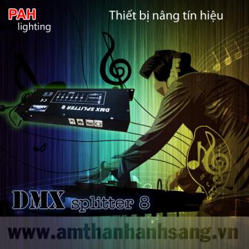 Thiết bị nâng tín hiệu DMX 8 line 