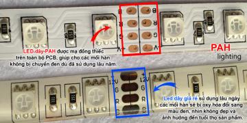 Đèn LED Dây giá rẻ khác LED dây cao cấp PAH??