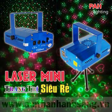 Đèn laze mini trang trí phòng karaoke