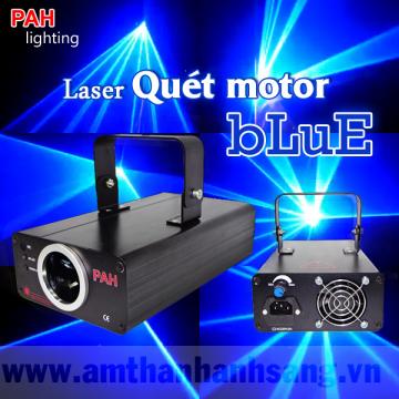 Đèn laser quét tia motor Blue