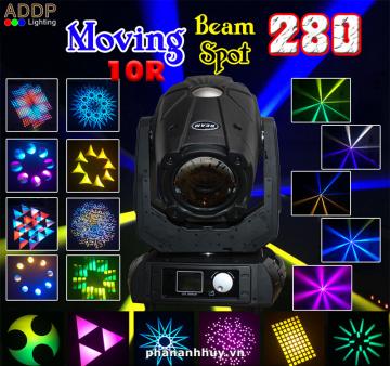 Đèn sân khấu ngoài trời Moving Head Beam Spot 280W