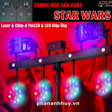Dàn đèn sân khấu 4 trong 1 StarWars