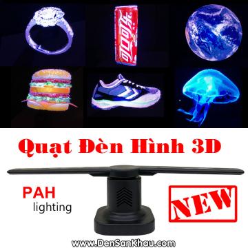 Đèn LED quạt 3D hiển thị hình ảnh tuỳ ý