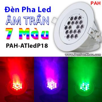 Đèn pha led sân khấu âm trần 18 bóng