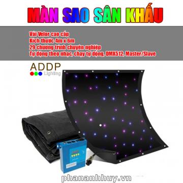 Màn sao sân khấu bóng LED kích thước 4m x 6m