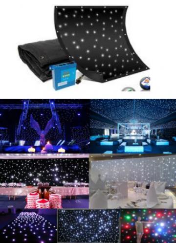 Màn sao sân khấu LED siêu sáng 7 màu
