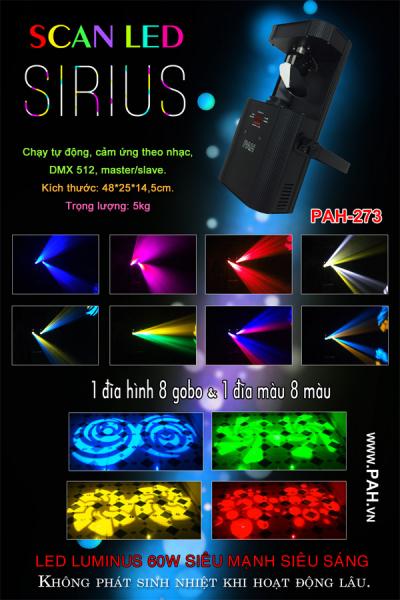 Đèn scan Sirius LED 75w 1