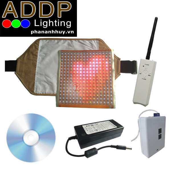 Áo Đèn LED Lập Trình Chạy Chữ