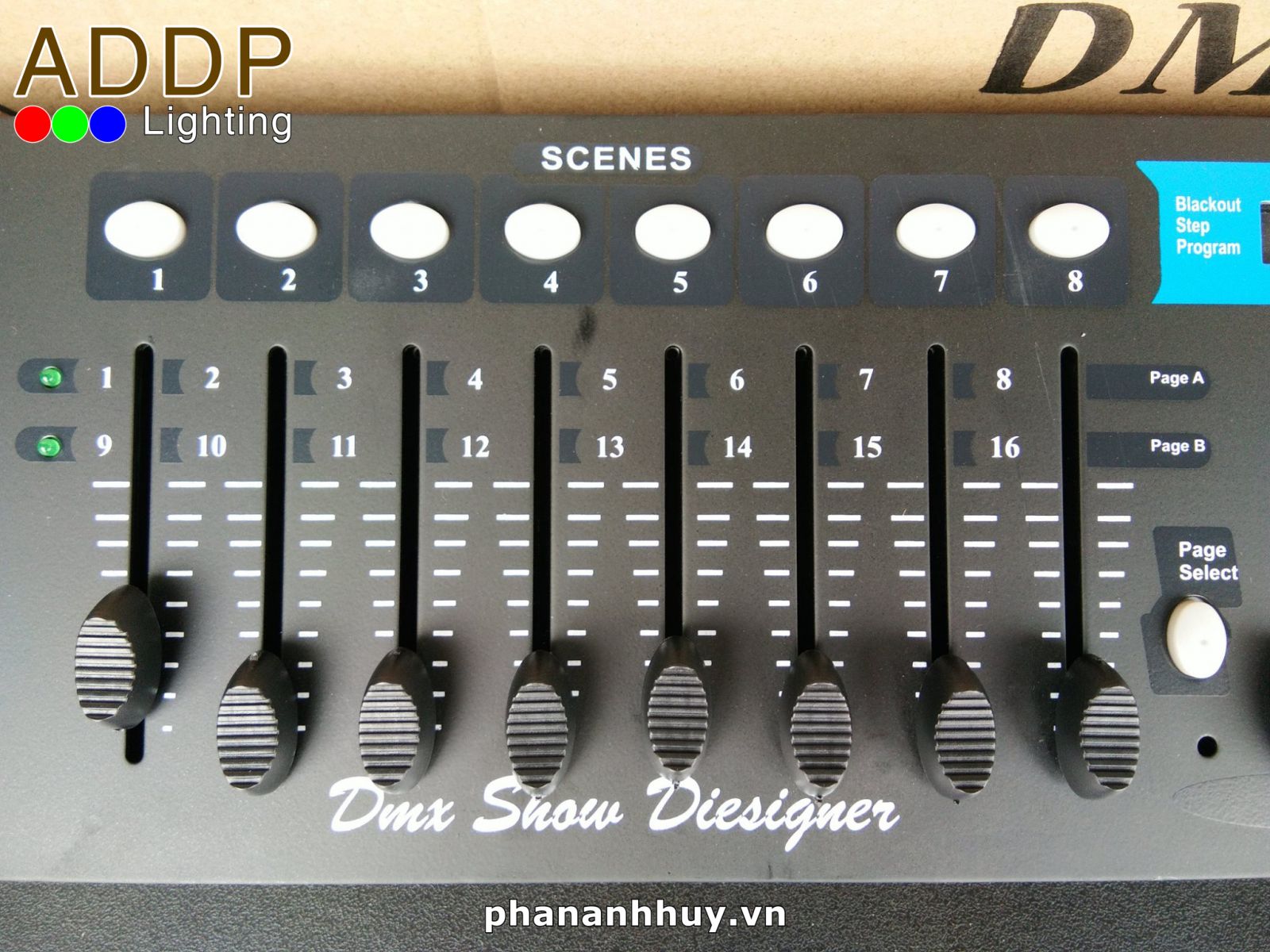 Bàn điều khiển ánh sáng DMX 192