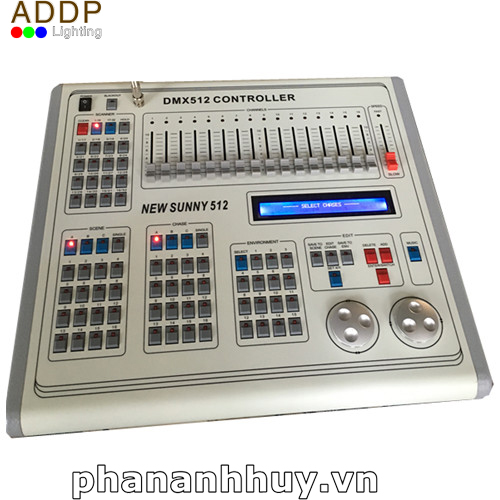 Bàn điều khiểu ánh sáng DMX 512 New Sunny