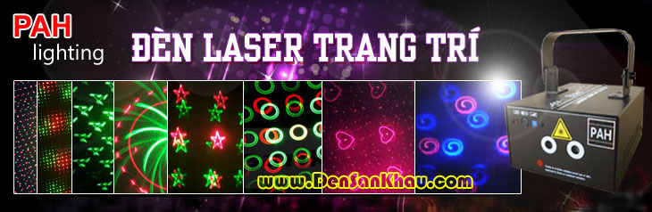 đèn laser trang trí