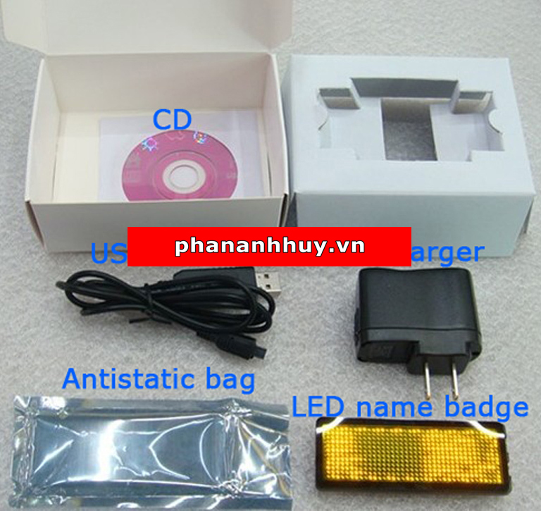 Đèn LED Bảng Tên Chạy Chữ Đa Màu Sắc