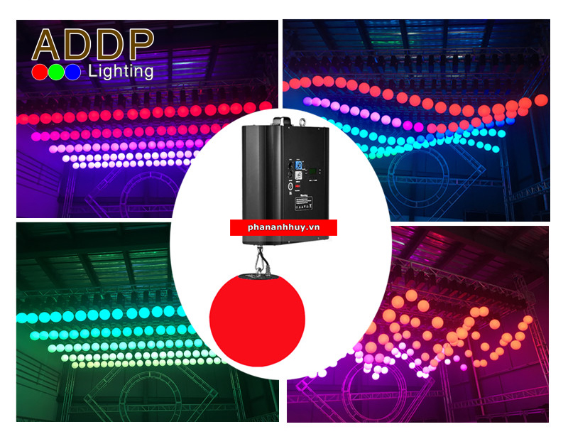 Đèn LED Banh Thả Treo Trần Full Color Đa Sắc