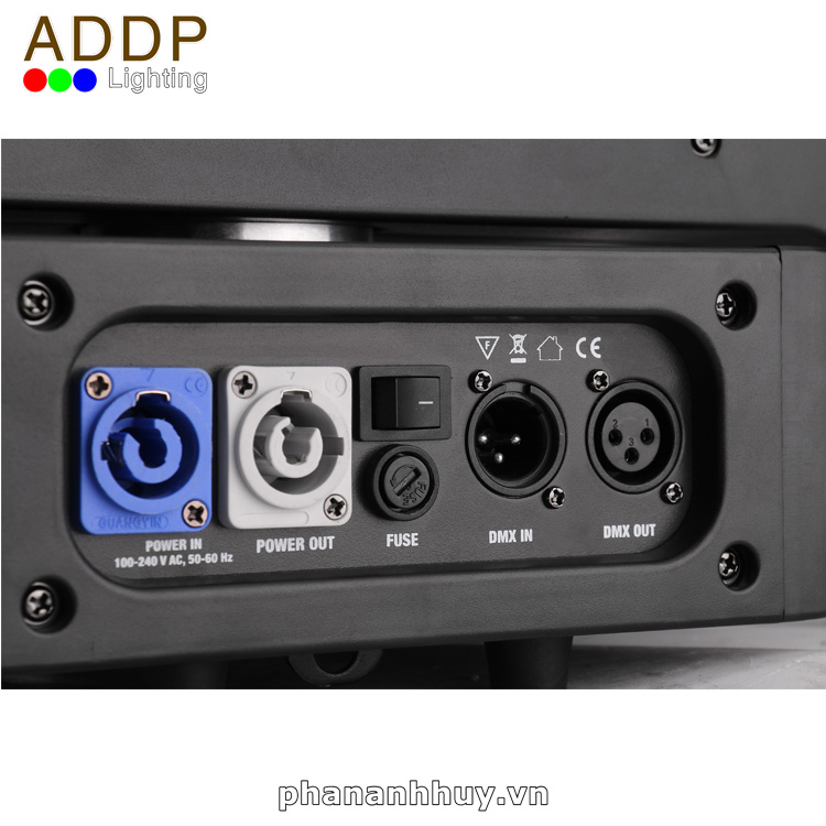 Đèn Nháy Theo Nhạc Karaoke Xoay 360 Độ 2 in 1