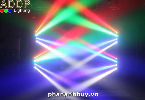 Đèn Quán Bar 4 Đầu Beam DJ Công Suất Lớn