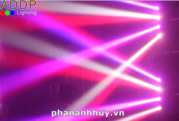 Đèn Quán Bar 4 Đầu Beam DJ Công Suất Lớn