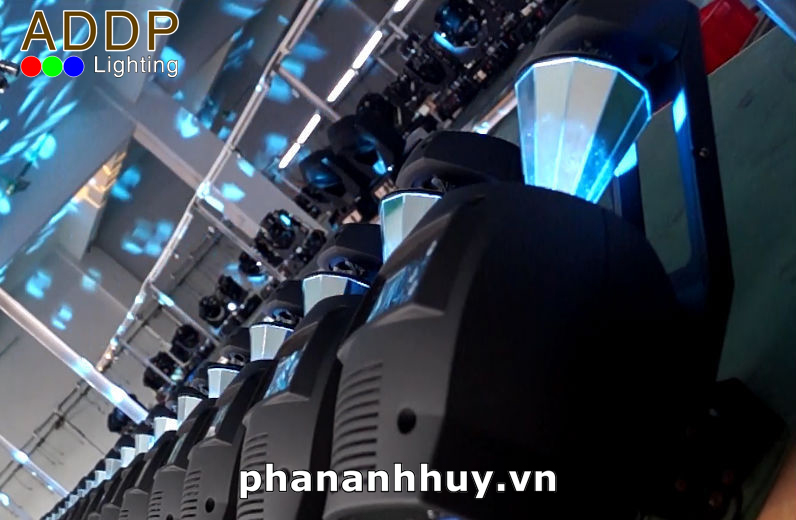 Đèn Xoay Chớp Theo Nhạc Bóng Beam 5R 200W