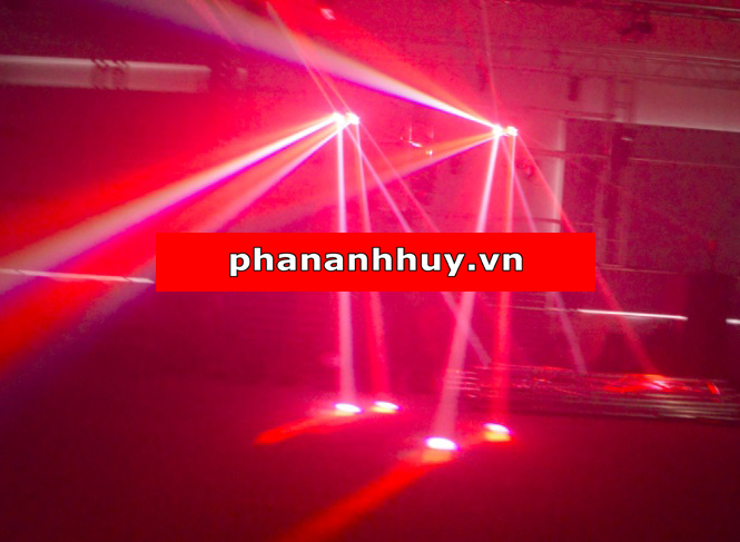 Đèn Xoay Nhiều Màu Phòng Karaoke đảo xoáy ấn tượng