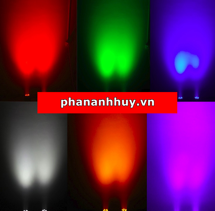 Đèn xoay sân khấu sôi động pha LED siêu sáng