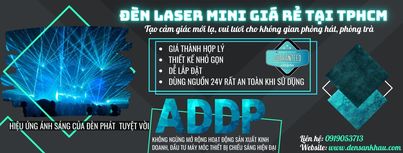 Đèn laser mini giá rẻ tại TPHCM 