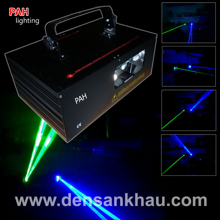 Đèn laser 2 tia beam Blue - Green