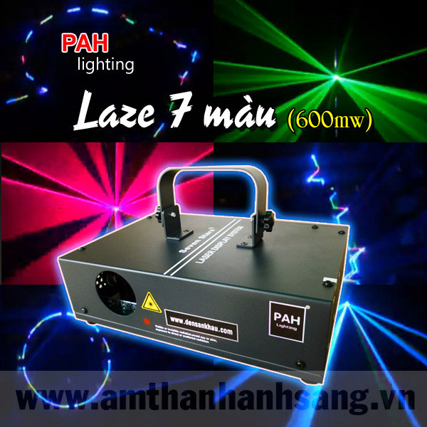 Đèn laze 7 màu 660mw 