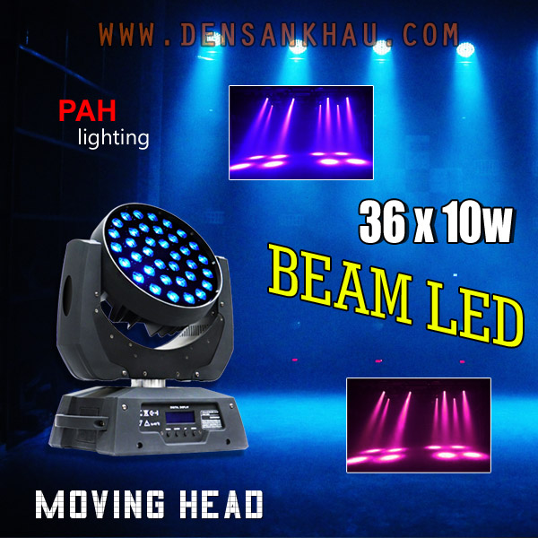 Moving Head Zoom LED 36x10w