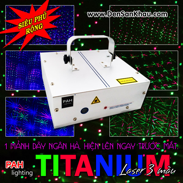 Máy chiếu laser hiệu ứng Titanium