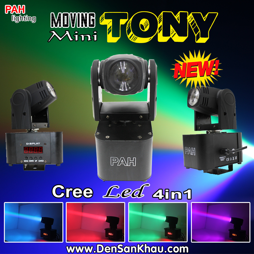 Đèn Moving Head Mini Tony