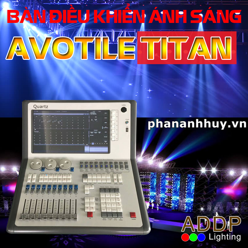 Bàn điều khiển ánh sáng Avolite Titan chuyên nghiệp