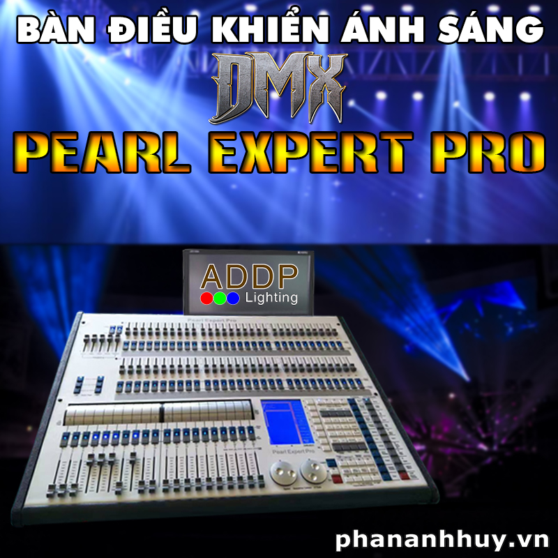 Bàn Điều Khiển Ánh Sáng DMX Pearl Expert Pro Titan 10.0