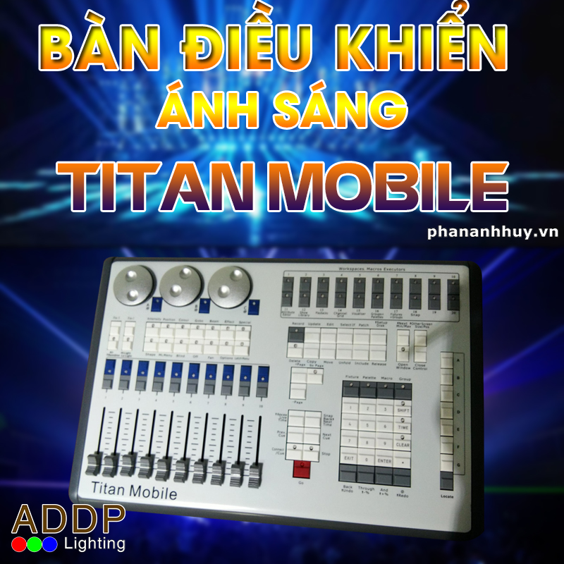 Bàn điều khiển ánh sáng Titan Mobile