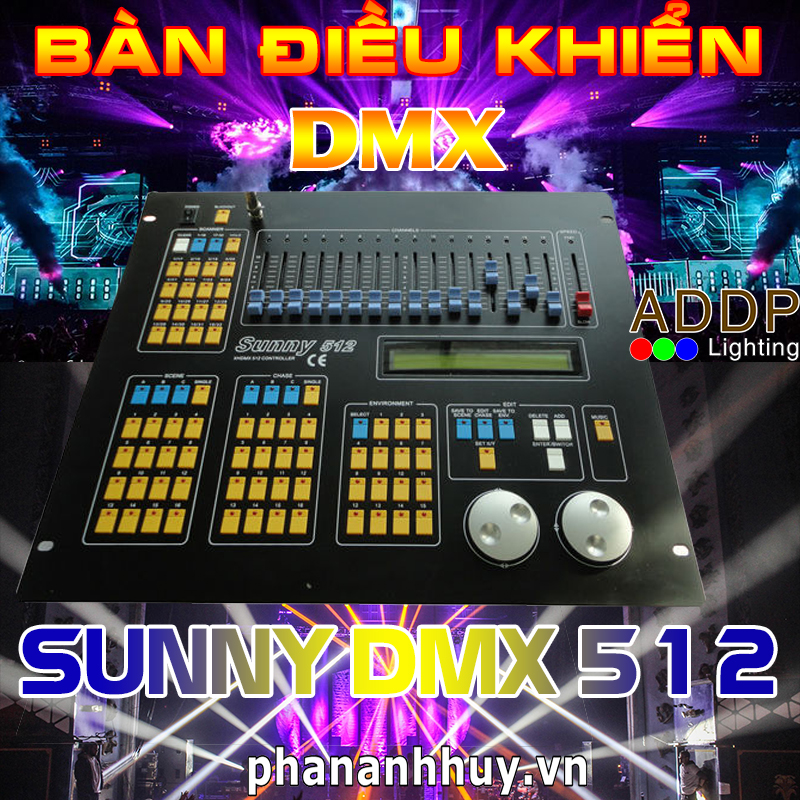 Bàn điều khiển DMX 512 Sunny