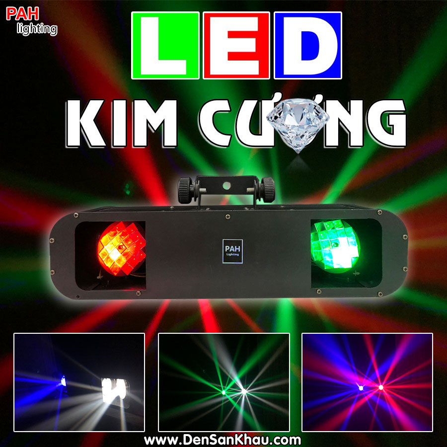 Đèn karaoke gia đình 2 mắt Diamond