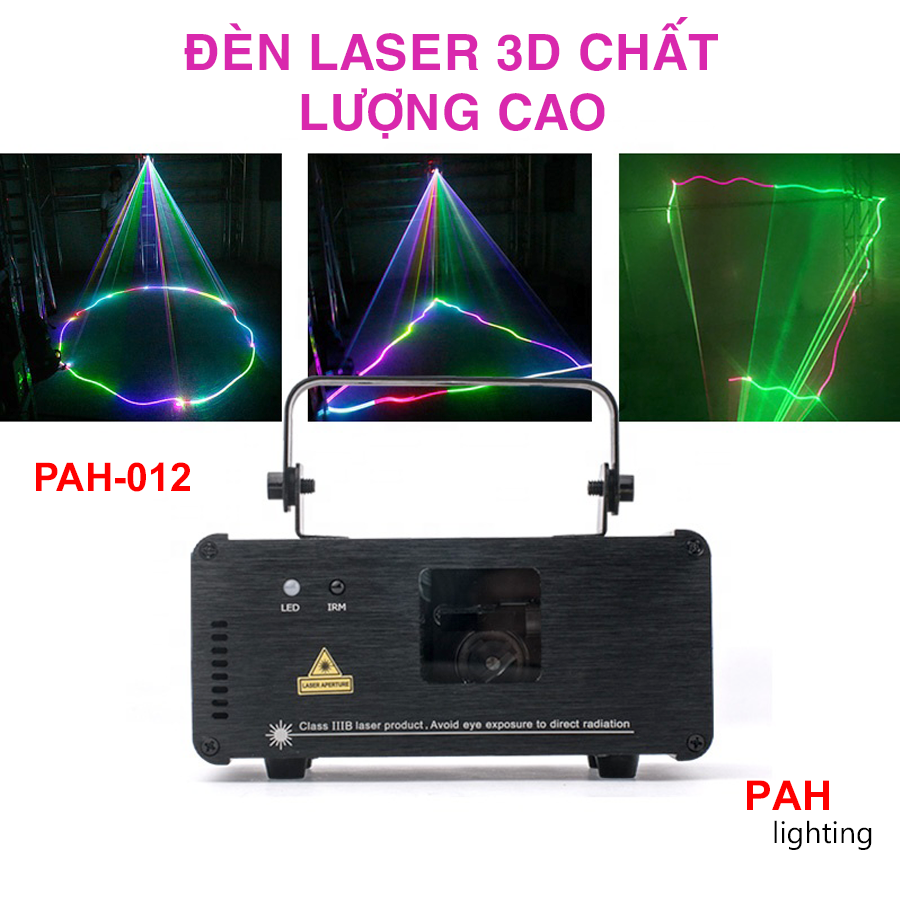 Đèn laser 7 màu giá rẻ 3D thế hệ mới