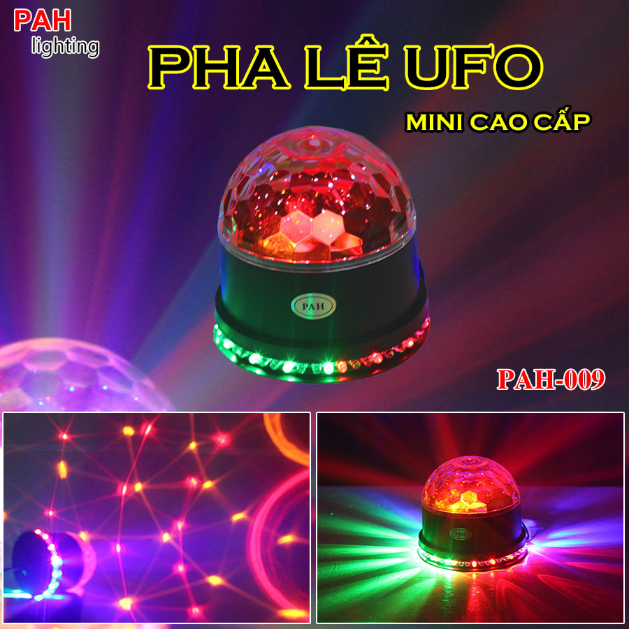 Đèn LED cảm ứng nhạc UFO phũ siêu rộng siêu bền giá cực rẻ