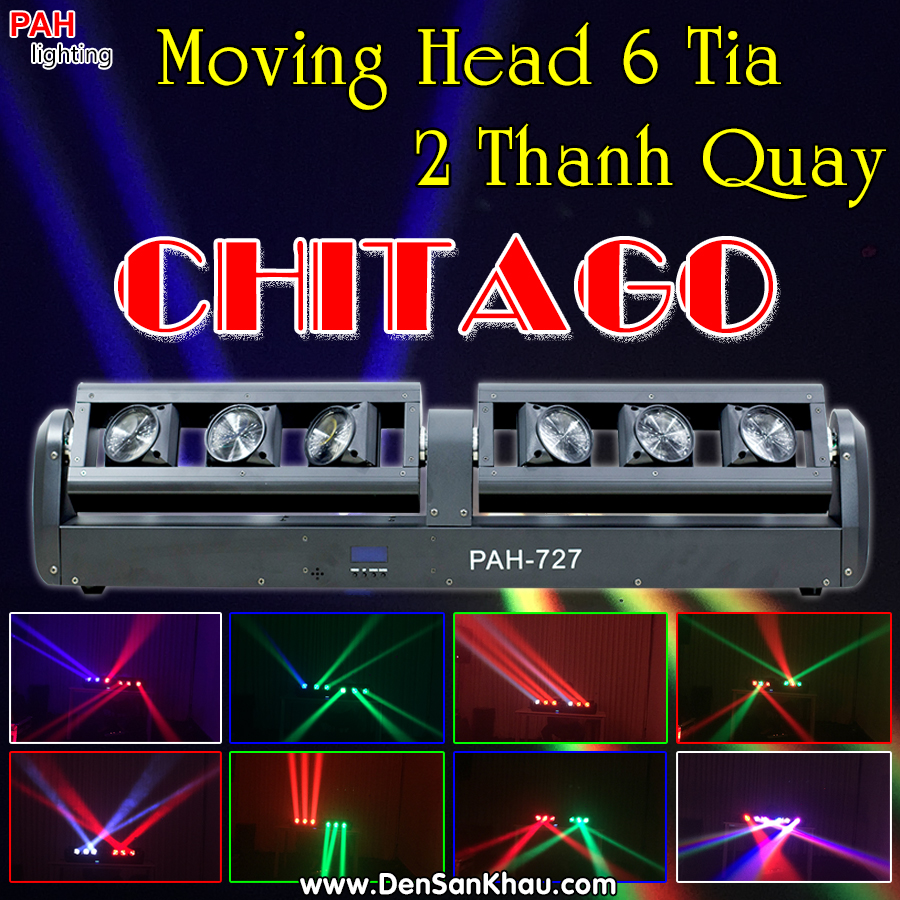 Đèn LED trang trí phòng karaoke cao cấp Chitago