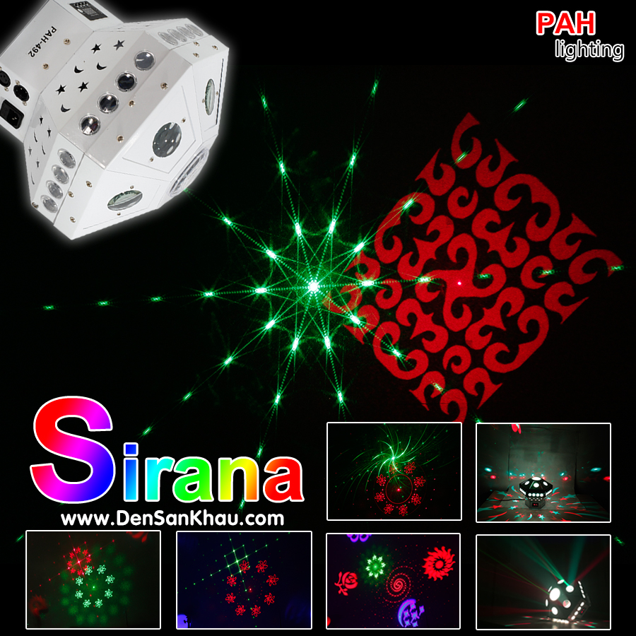 Đèn LED vũ trường Sirana