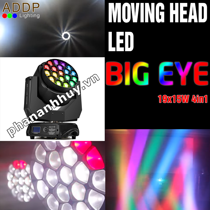 Đèn Moving LED Matrix BIG EYE