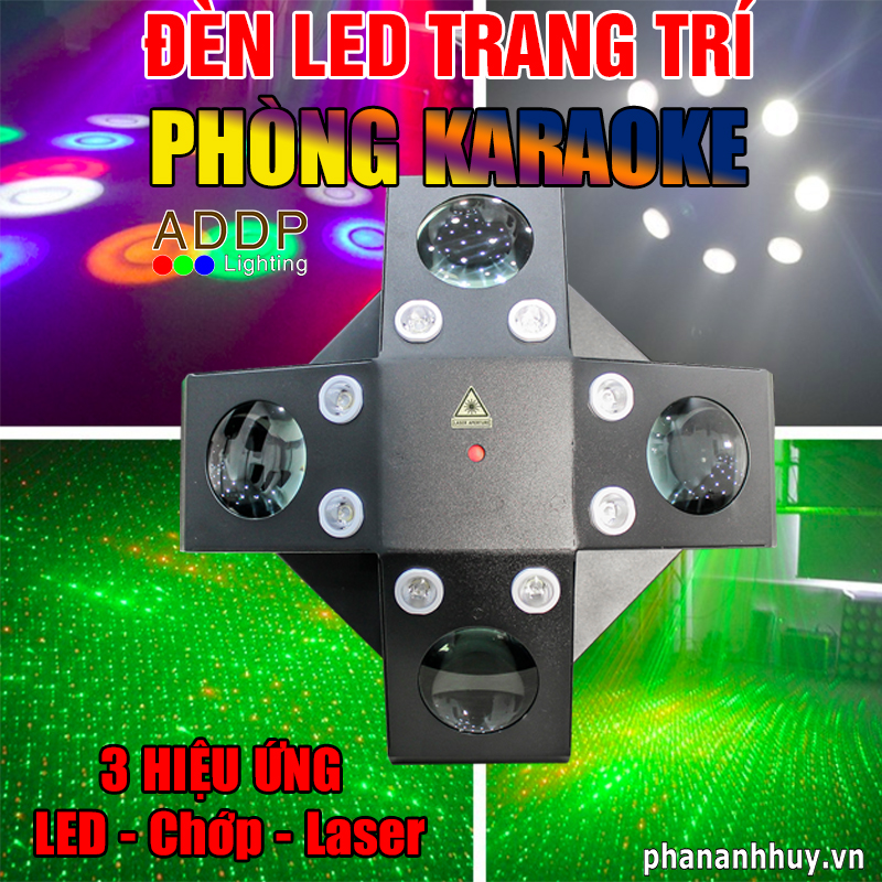Đèn LED Trang Trí Phòng Karaoke 3 trong 1