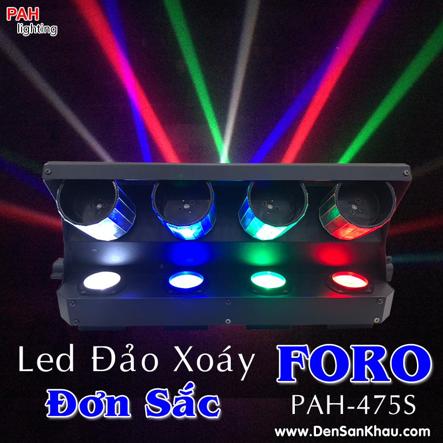 Đèn xoay chớp theo nhạc Foro LED