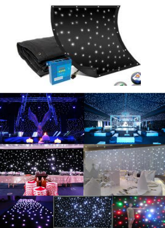 Màn sao sân khấu LED siêu sáng 7 màu