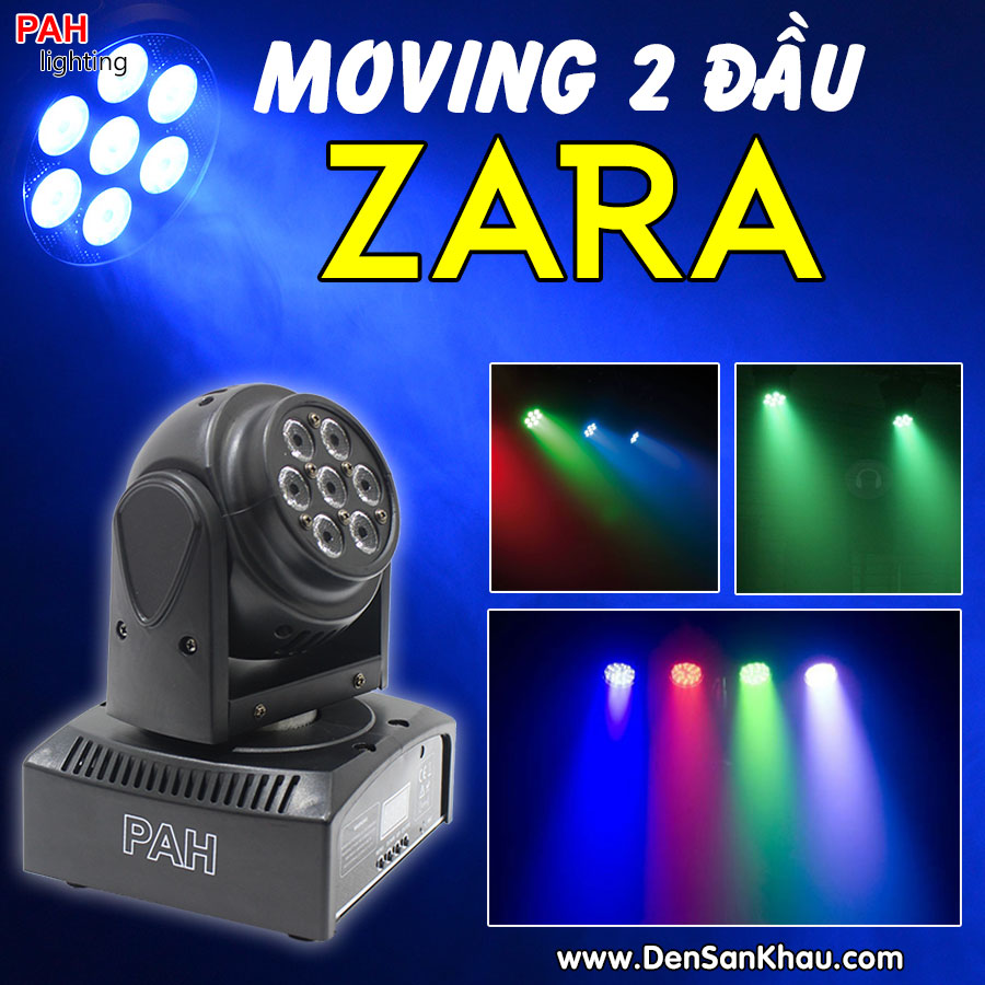 Moving sân khấu Zara 2 đầu
