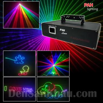 Đèn laser 7 màu 5w RGB