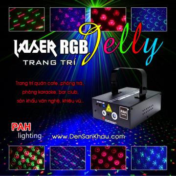 Máy chiếu laser trang trí Jelly 3 màu RGB