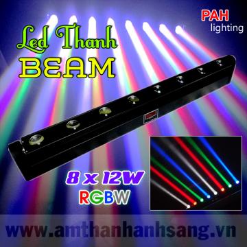 LED thanh beam 8 * 10w RGBW
