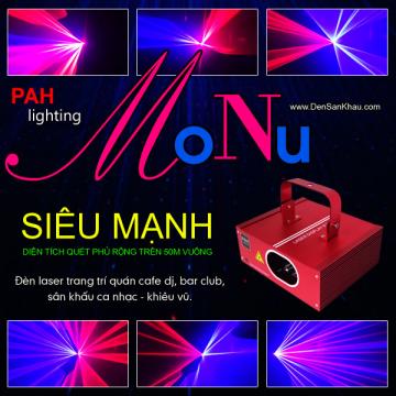 Đèn laser Monu 2 màu RED BLUE siêu mạnh